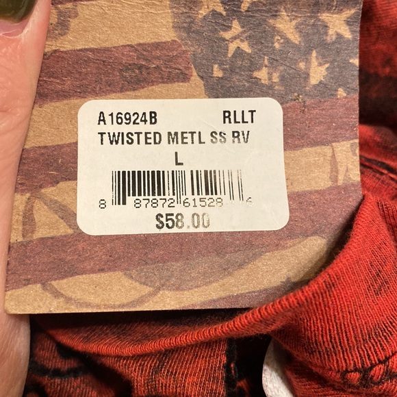 Affliction Twisted Metal Reversible T-Shirt - Picture 10 of 10